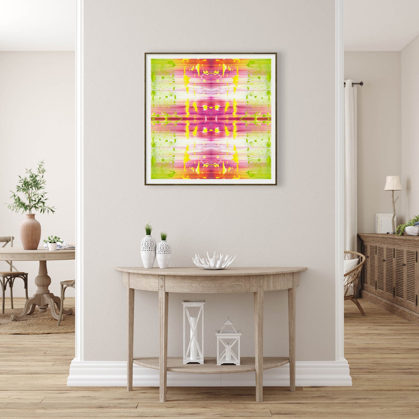 "Kaleidoscope 7C" Print