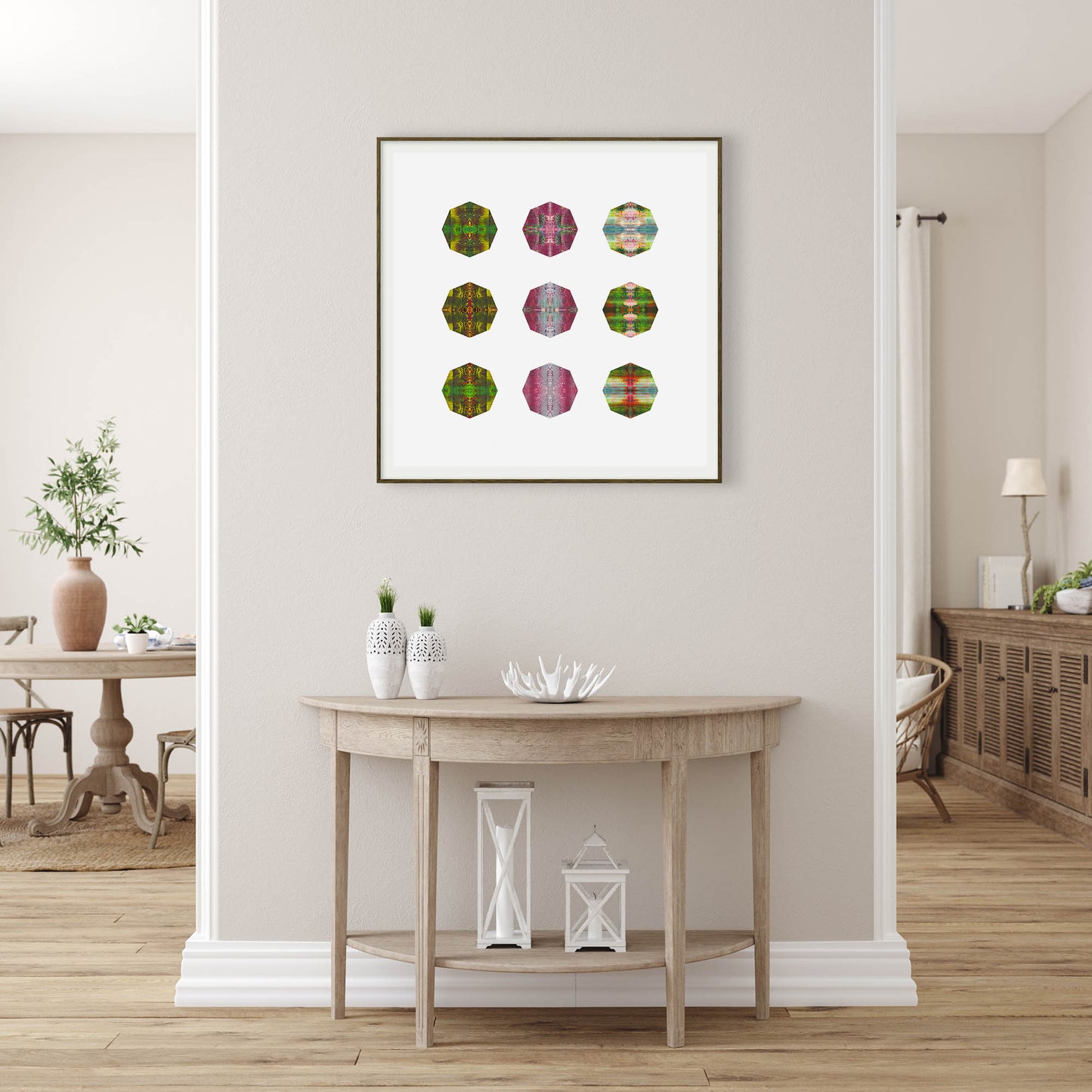 "9 Kaleidoscopes" Print