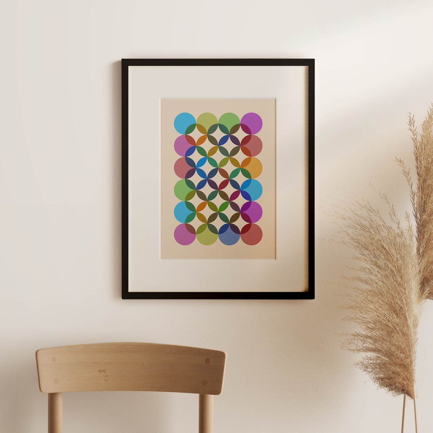 "24 Circles #1" Print