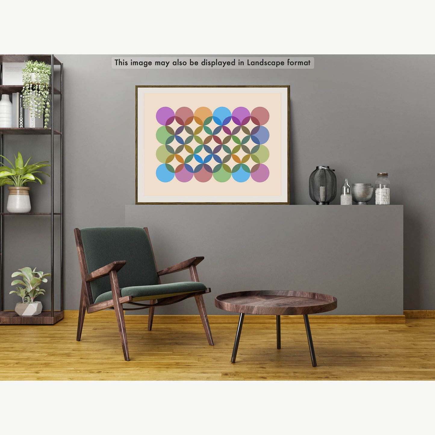 "24 Circles #1" Print