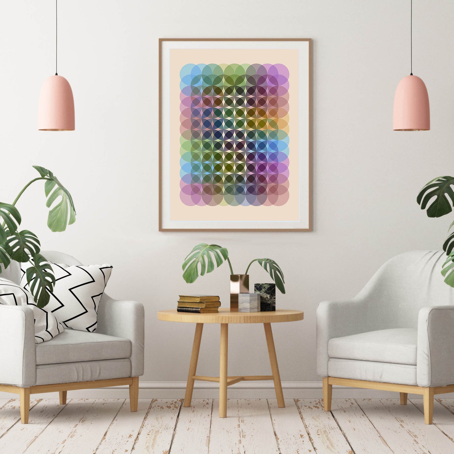 "24 Circles #3" Print