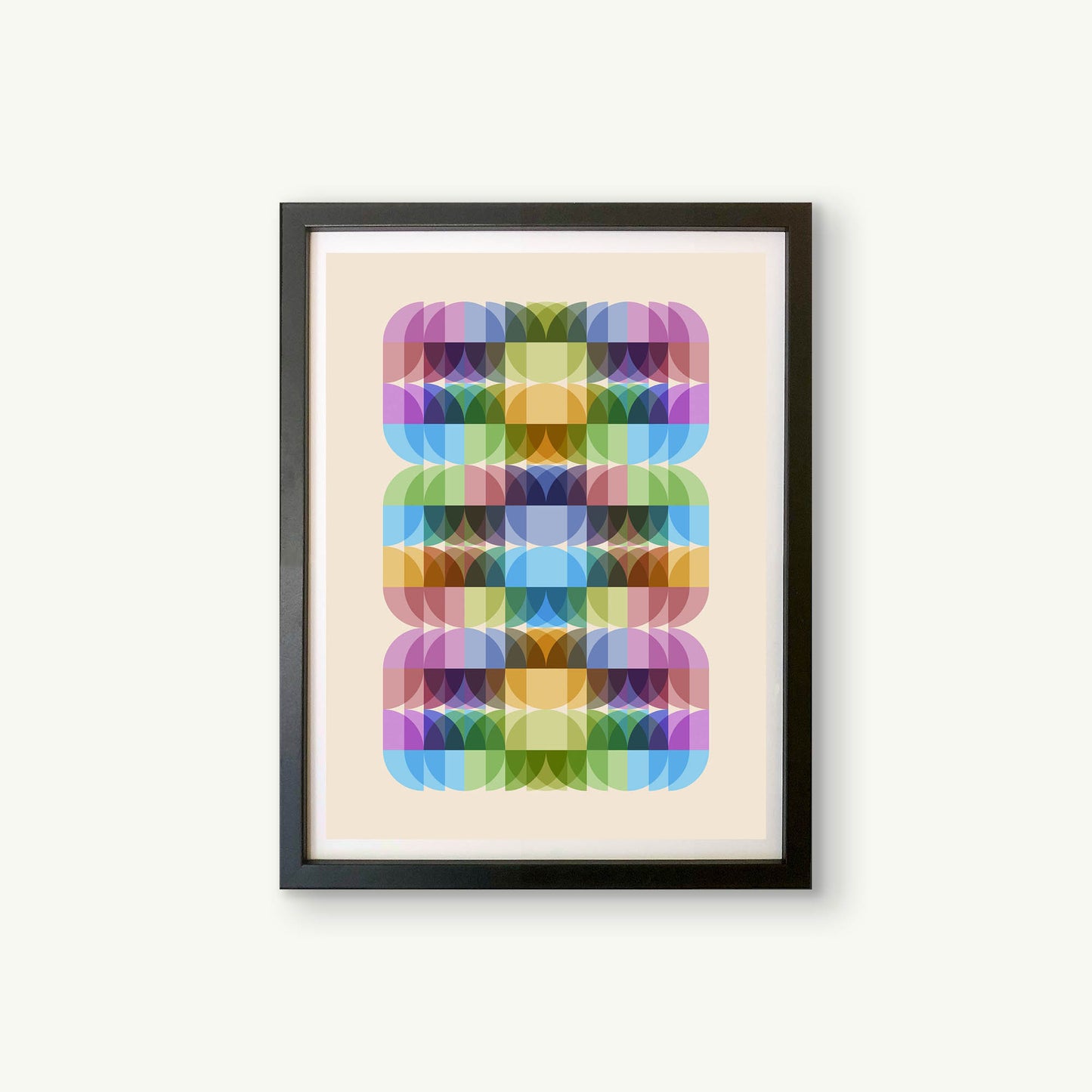 "24 Circles #4" Print