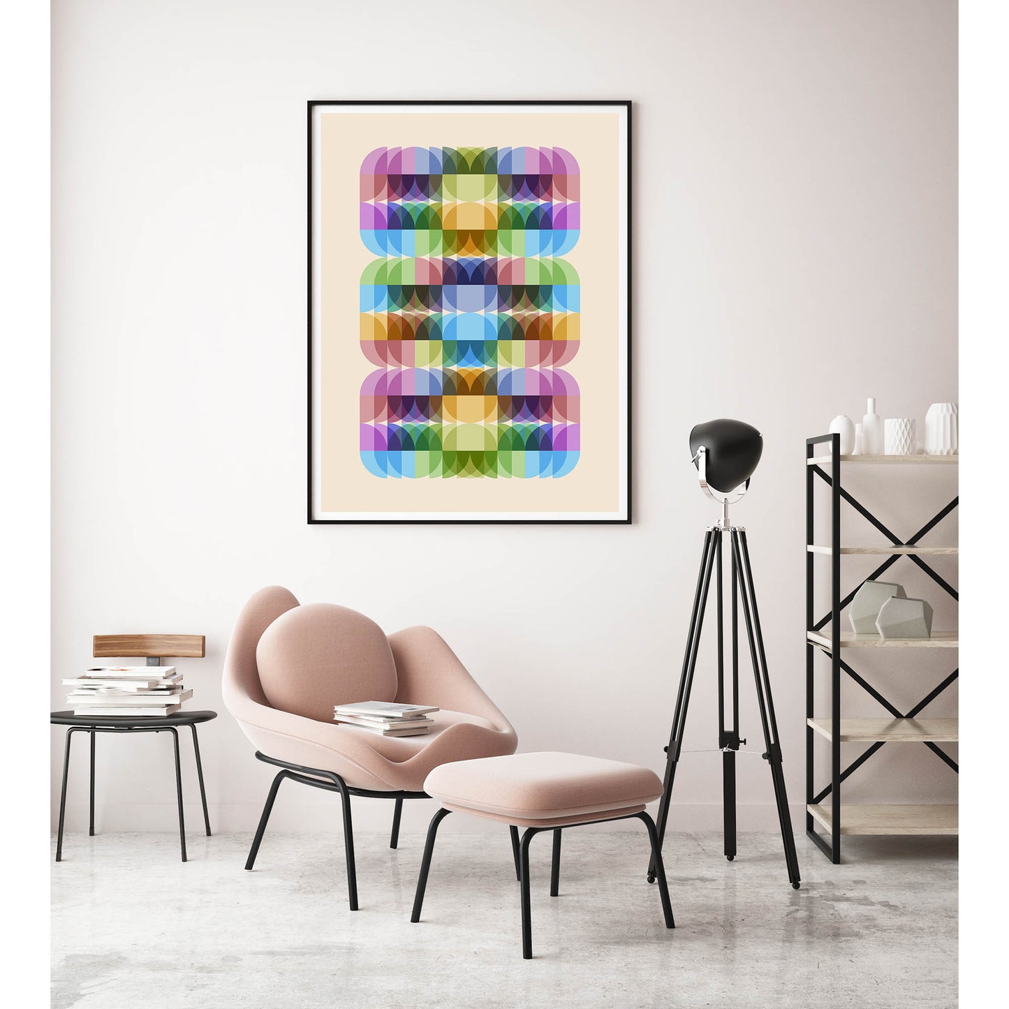 "24 Circles #4" Print